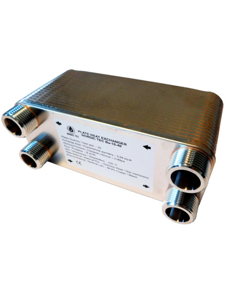 echangeur de chaleur a plaque 40 kw NORDIC TEC