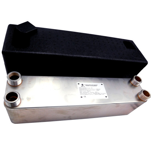 Échangeur de chaleur avec isolation Nordic Ba-60-20 pompe a chaleur