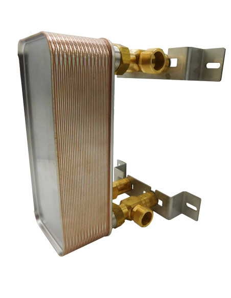 Échangeur thermique chaudiere 1" ba-32-20