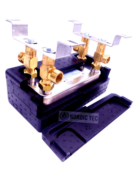 Échangeur thermique a 20 plaques Ba-32-20