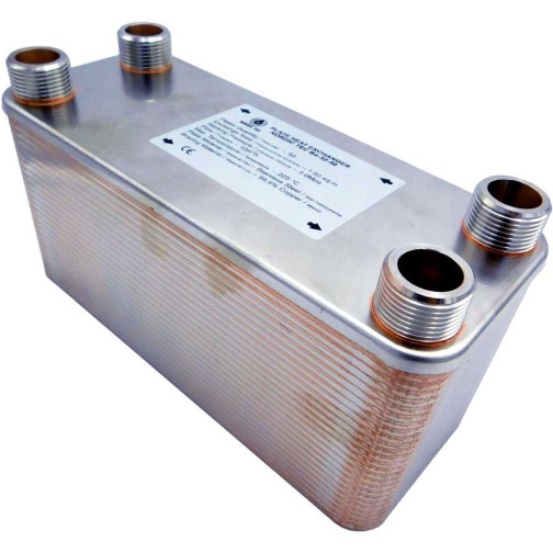 Echangeur de chaleur 80 plaques 2" ba-115-80