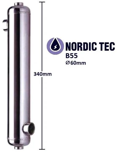 Chauffage de piscine / échangeur B55 Nordic Tec