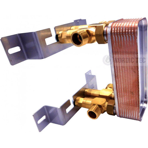 Echangeur de chaleur en acier Ba-12-20