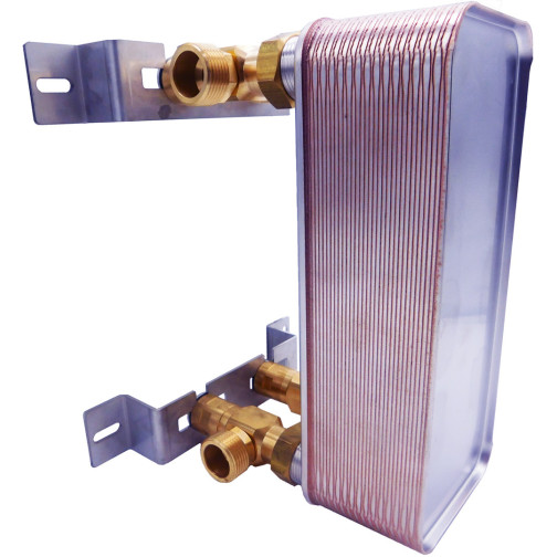 Échangeur de chaleur Ba-16-32 1" avec 32 plaques INOX