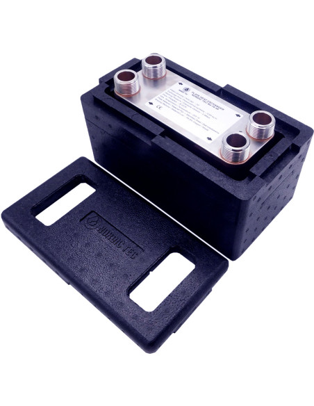Echangeur de chaleur poele a gaz 24kw Ba-16-50