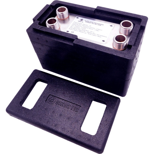 Echangeur Nordic Tec Ba-16-60 avec isolation