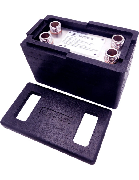 Echangeur Nordic Tec Ba-16-60 avec isolation