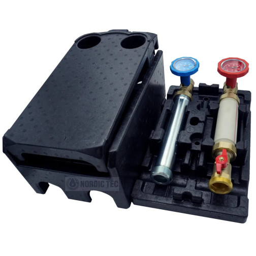 Module hydraulique sans mélange pour chauffage au sol | Nordic Tec GPN-180mm