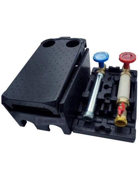 Module hydraulique sans mélange pour chauffage au sol | Nordic Tec GPN-180mm