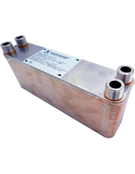 Échangeur de chaleur Nordic Tec Ba-60-70 1 1/4" 765kW