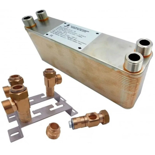 Fonctionnement échangeur Ba-60-90 avec des pompes à chaleur monobloc à base de glycol