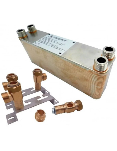 Fonctionnement échangeur Ba-60-90 avec des pompes à chaleur monobloc à base de glycol