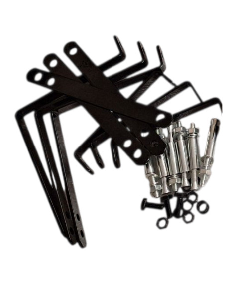 Les supports muraux Collecteur pour 5 modules hydrauliques Nordic Tec 3-6
