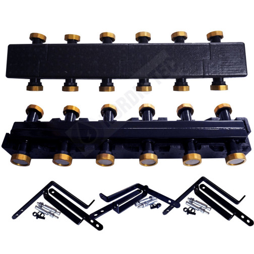 Collecteur pour modules hydrauliques et groupes de pompe | Nordic Tec 3-6 fr