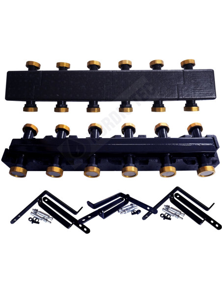 Collecteur pour modules hydrauliques et groupes de pompe | Nordic Tec 3-6 fr