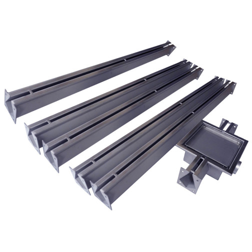 Drain de sol linéaire pour garage 5m