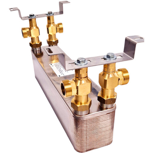 Échangeur de chaleur à plaques avec montage Nordic TEc Ba-60-50 FR678
