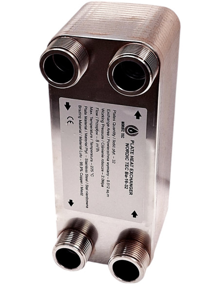 echangeur thermique cheminée Nordic Tec Ba-16-32 BE5