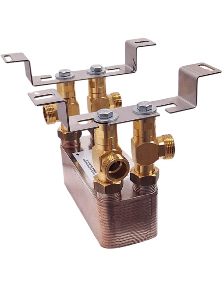 echangeur de plaque avec supports muraux Nordic Tec Ba-16-32 FR5