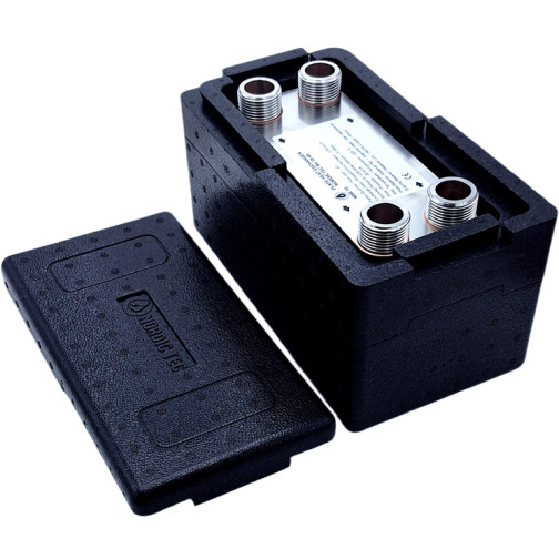 échangeur thermique à plaque 40 avec isolation Nordic Tec Ba-16-40 FR4