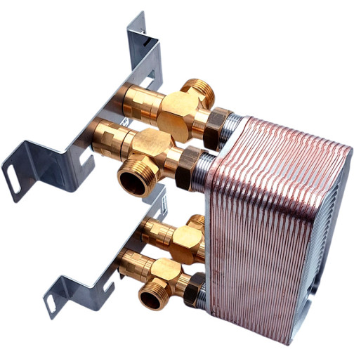 echangeur chauffage 20 kW avec supports muraux Nordic Tec Ba-160-40 BE4