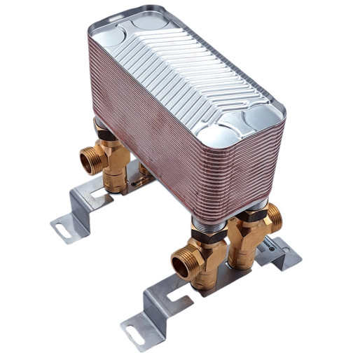 echangeur platulaire 21 kW sur le support mural Nordic Tec Ba-16-40 FR4