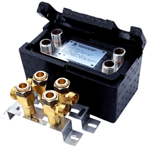 echangeur platulaire Nordic Tec Ba-16-40 avec le set des supports FR4