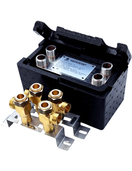 echangeur platulaire Nordic Tec Ba-16-40 avec le set des supports FR4