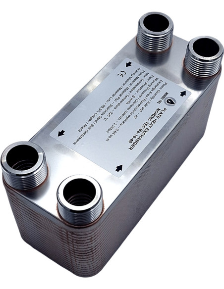 Échangeur thermique a 40 plaques Nordic Tec Ba-160-40 BE0