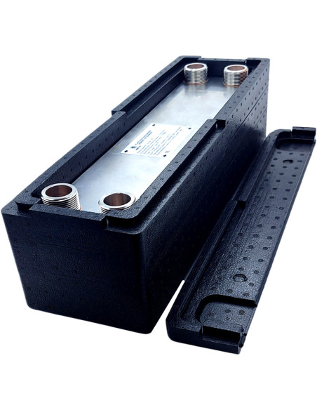 Échangeur à plaques dans le boitier isolant Nordic Tec Ba-60-50