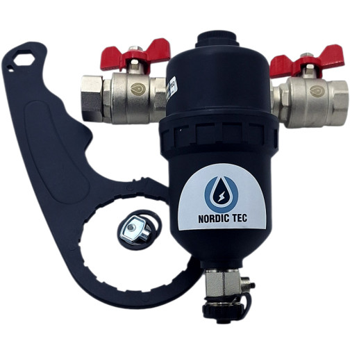 Filtre magnétique 3/4" Désemboueur Nordic Tec DN20 FR2