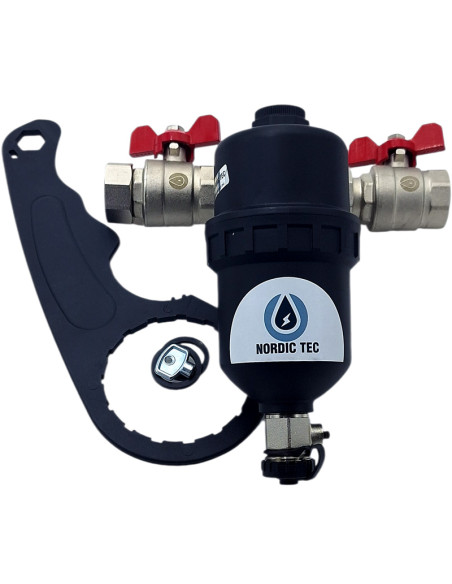 Filtre magnétique 3/4" Désemboueur Nordic Tec DN20 FR2