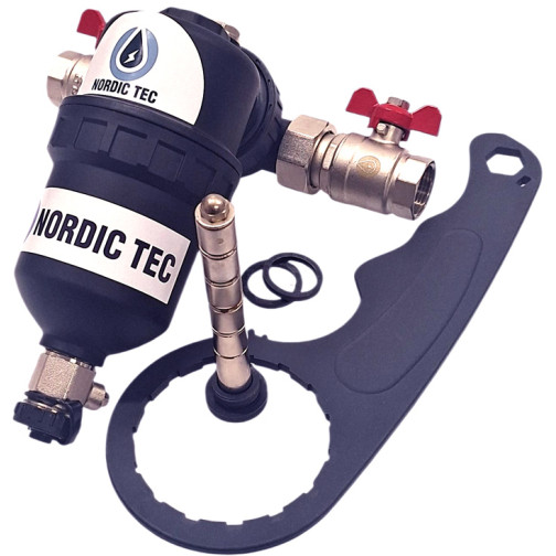 Filtre magnétique 1" Désemboueur Nordic Tec DN25