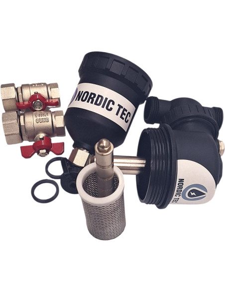 filtre magnétique chauffage 1 pouce Nordic Tec BE2