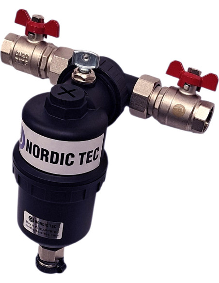 Désemboueur chauffage 1 pouce Nordic TEc FR-BE-09
