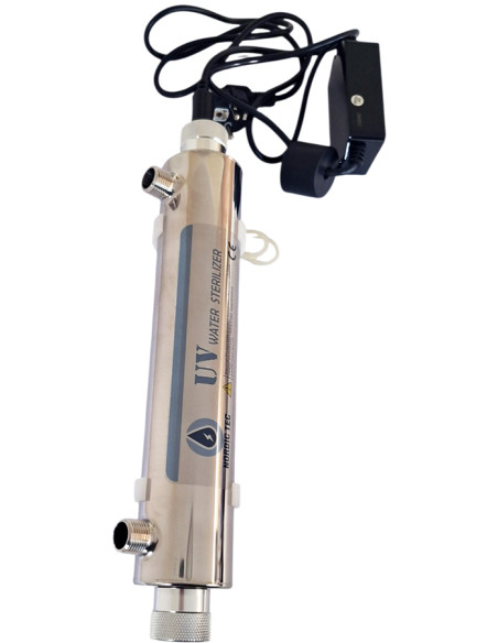 Stérilisateur UV pour eau avec la lampe Philips TUV 16 W NORDIC TEC FR3