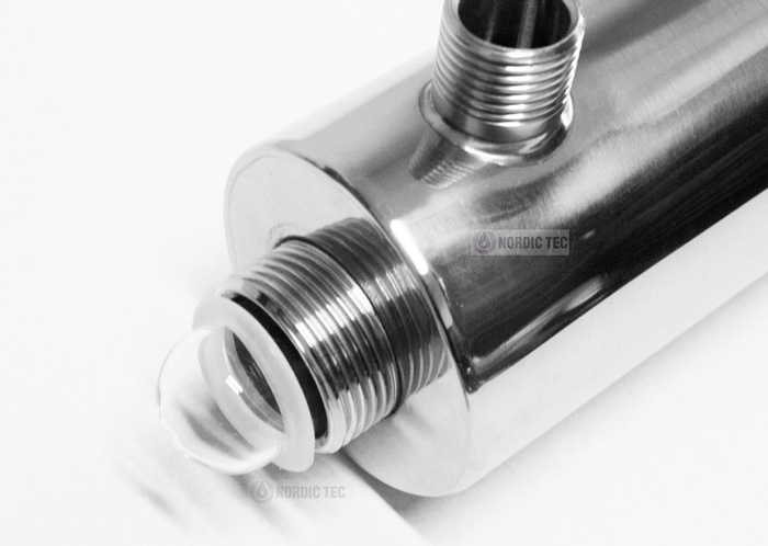 Installation du joint pour la lampe UV 55W