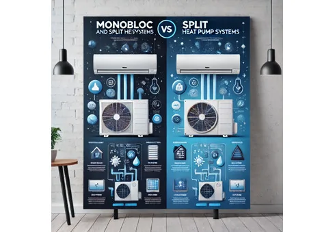 Monobloc vs. Split – Quel système de pompe à chaleur est le meilleur pour votre maison ?