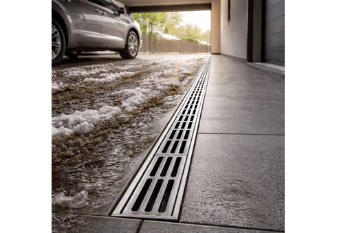 Pente de la dalle de garage – quelle doit-elle être et pourquoi est-elle si importante ?