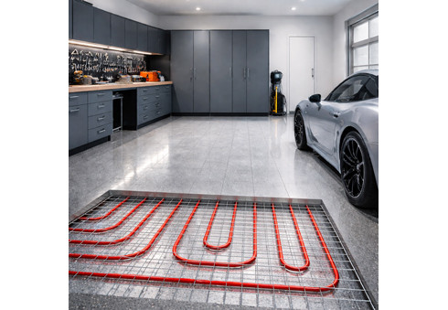 Chauffage au sol dans un garage – est-ce que cela a du sens ?